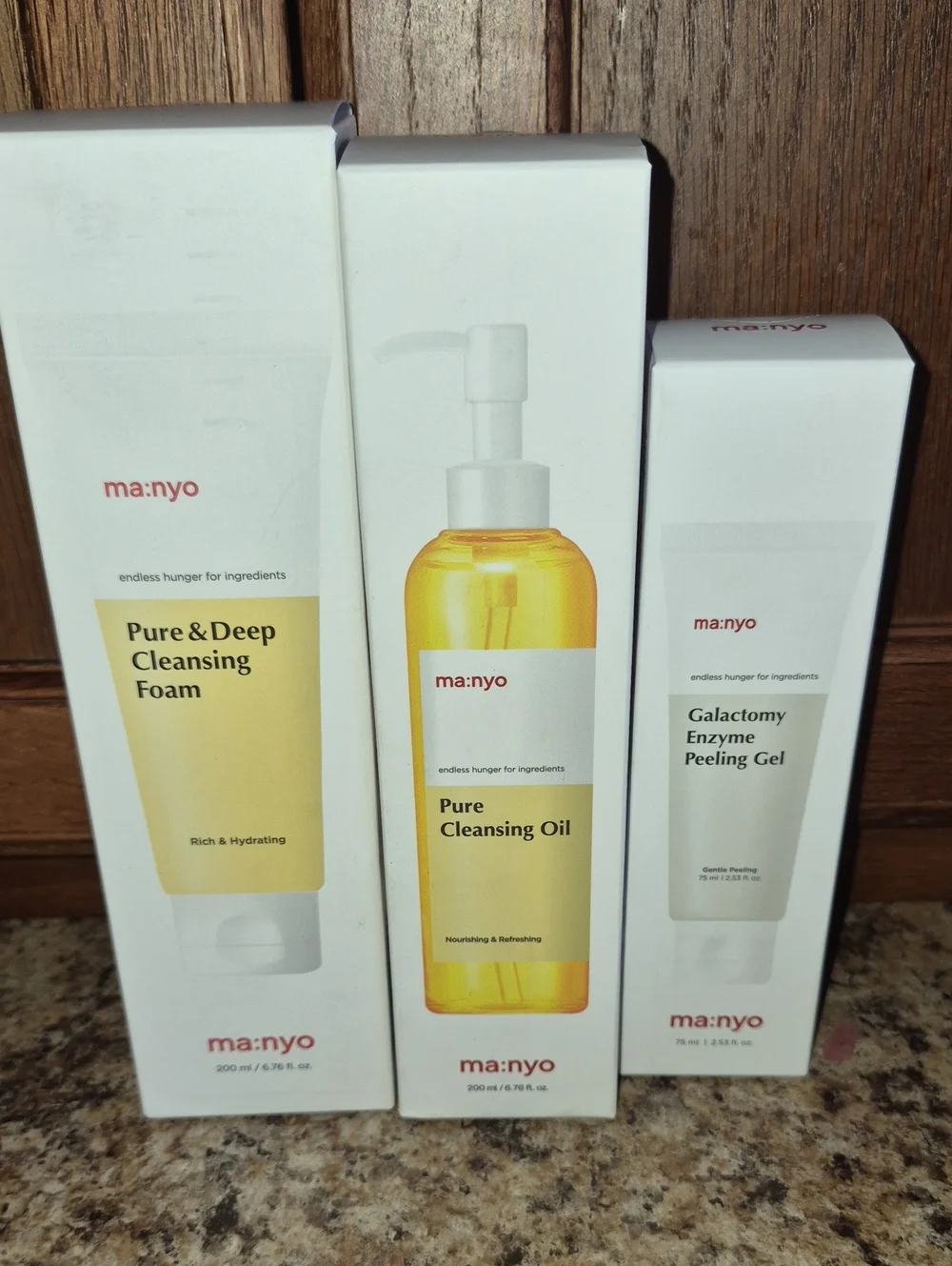 manyo Skincare Bundle Pure Cleansing Oil Nwt
